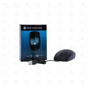 HP Wired USB Optical Mouse X500