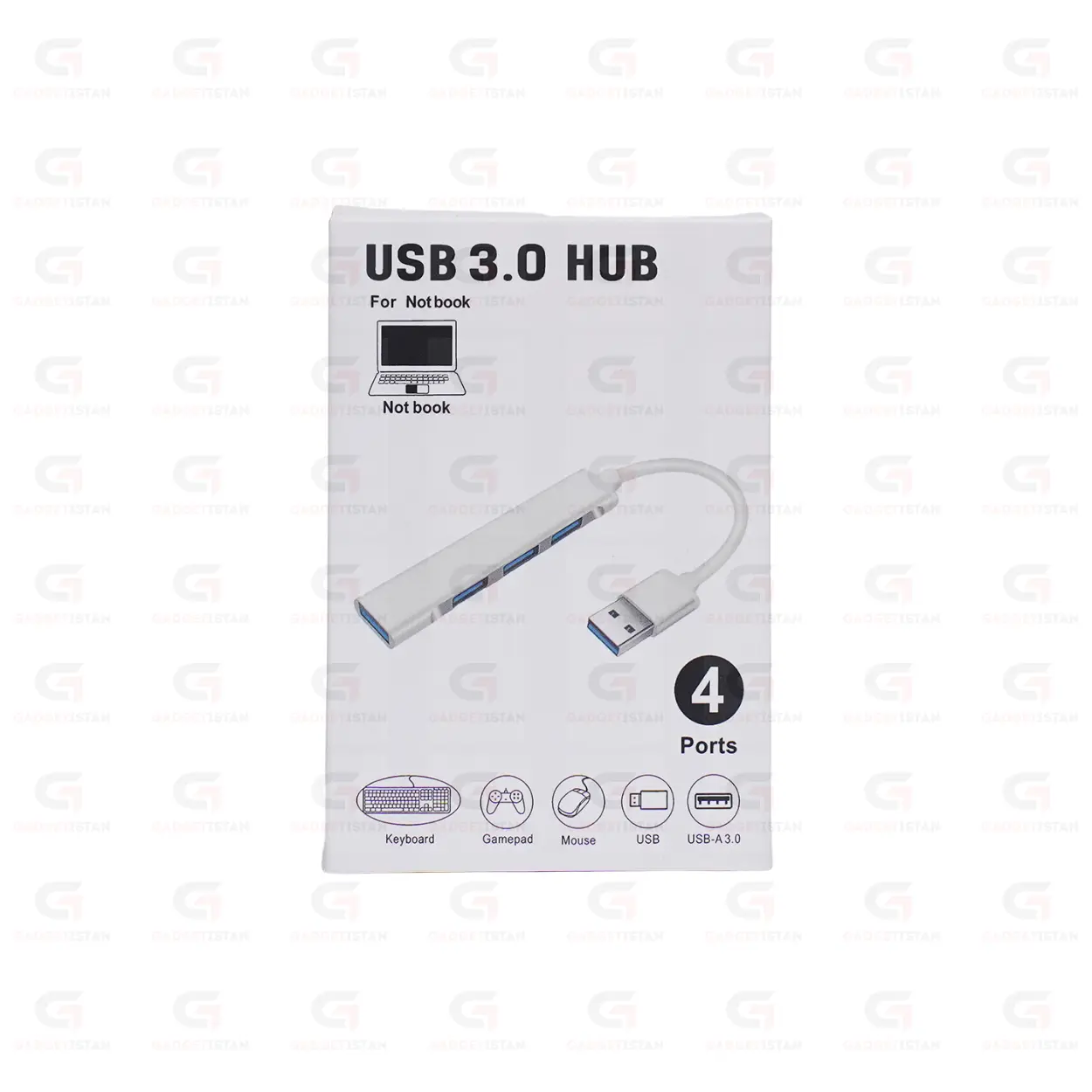 4 Ports USB 3.0 Hub for Notebook