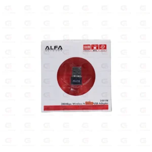 ALFA N3001 300Mbps Wireless N Pico USB Adapter – High-Speed WiFi Dongle for PC & Laptop