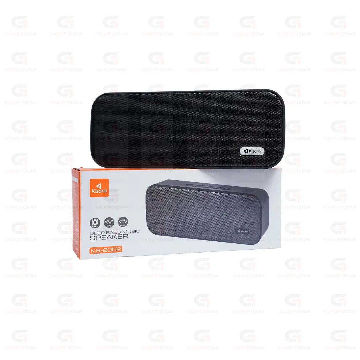 Kisonli KS-2002 Deep Bass Portable Bluetooth Speaker – Wireless Stereo Sound System